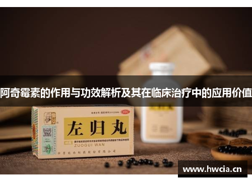 阿奇霉素的作用与功效解析及其在临床治疗中的应用价值